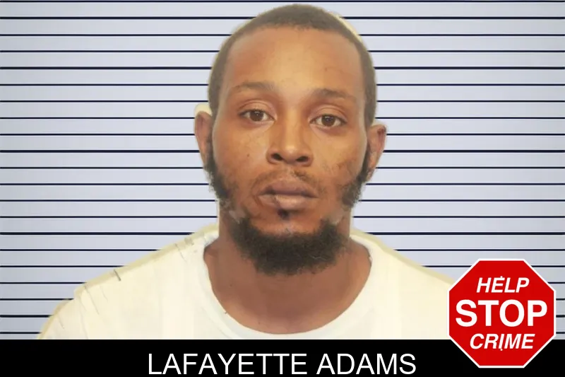 Lafayette Adams mugshot