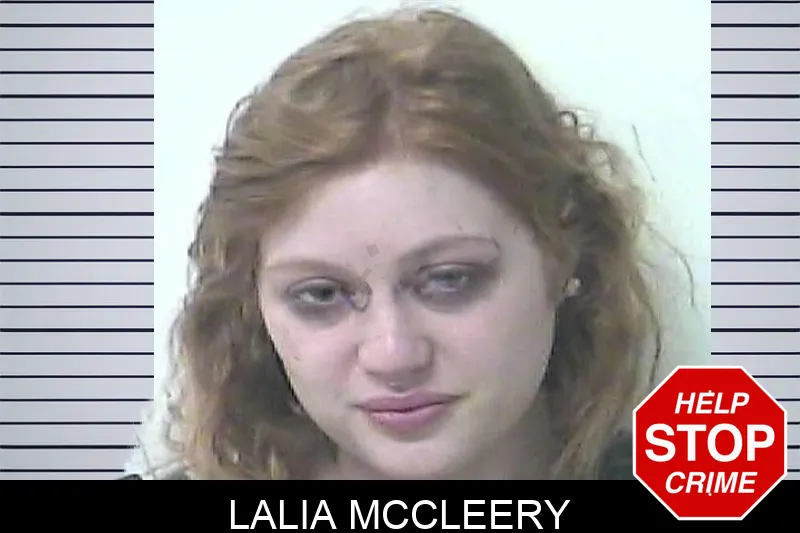 Lalia McCleery mugshot