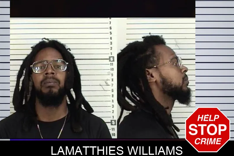Lamatthies Williams mugshot