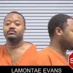 Lamontae Evans mugshot