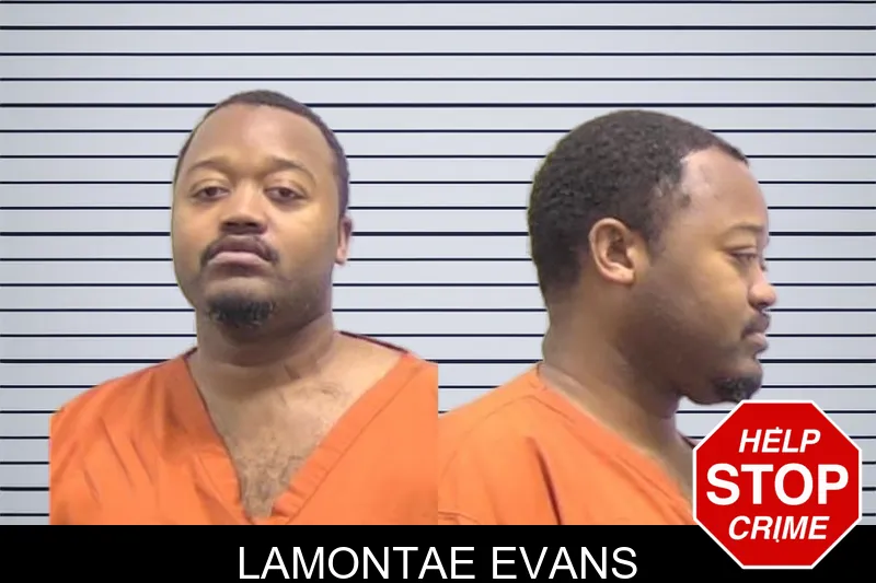 Lamontae Evans mugshot