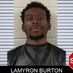 Lamyron Burton mugshot
