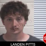 Landen Pitts mugshot