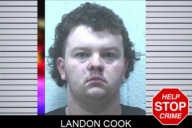 Landon Cook mugshot