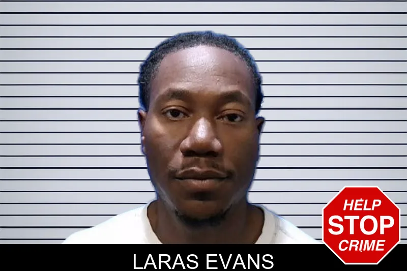 Laras Evans mugshot