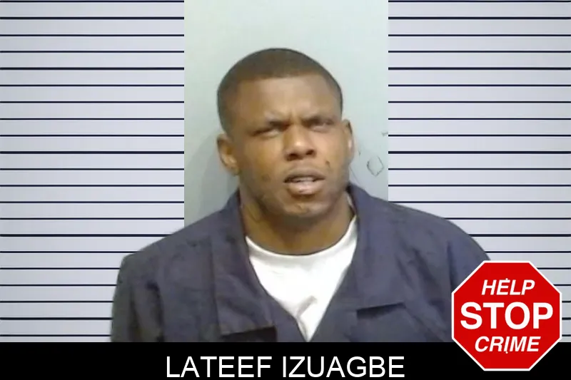 Lateef Izuagbe mugshot – Fulton County , Georgia Lateef Izuagbe mugshot