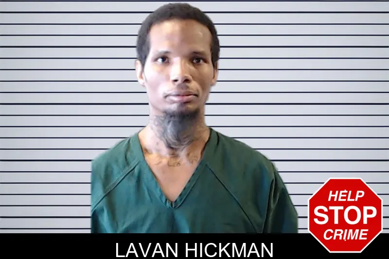 Lavan Hickman mugshot