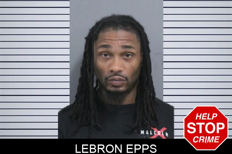 Lebron Epps mugshot