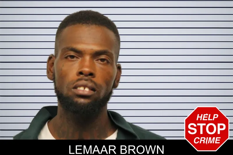 Lemaar Brown mugshot – Chatham County , Georgia Lemaar Brown mugshot