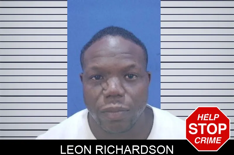 Leon Richardson mugshot