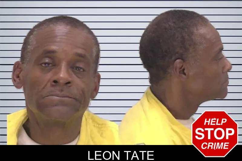 Leon Tate mugshot