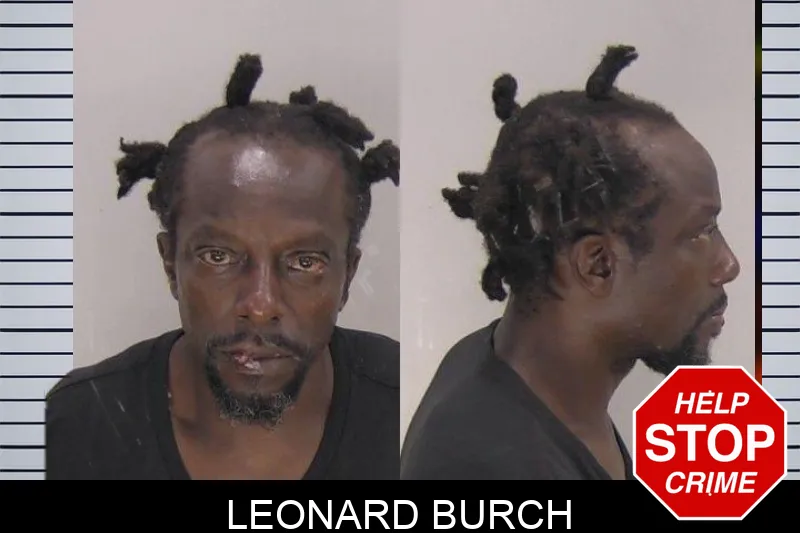Leonard Burch mugshot