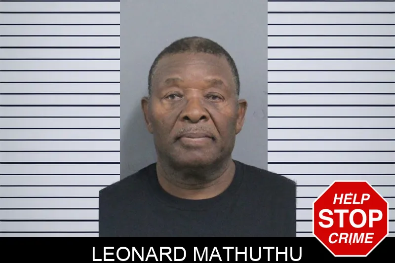 Leonard Mathuthu mugshot
