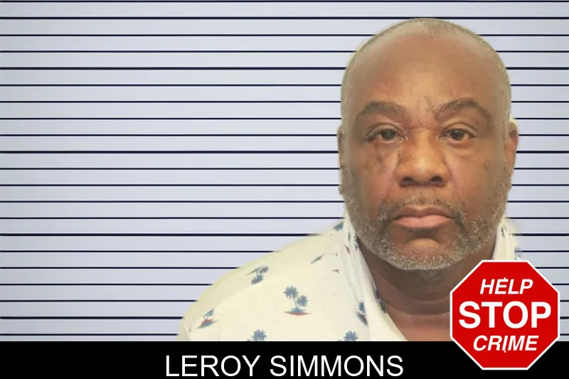 Leroy Simmons mugshot
