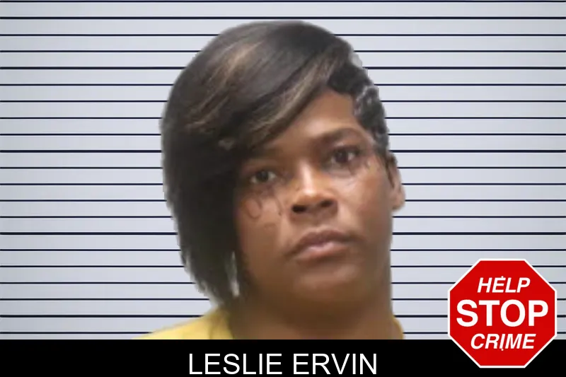 Leslie Ervin mugshot