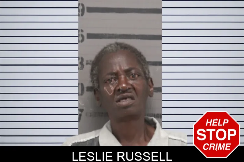 Leslie Russell mugshot