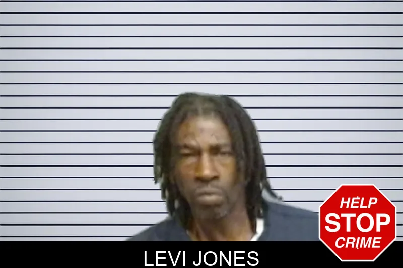 Levi Jones mugshot