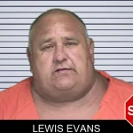 Lewis Evans mugshot
