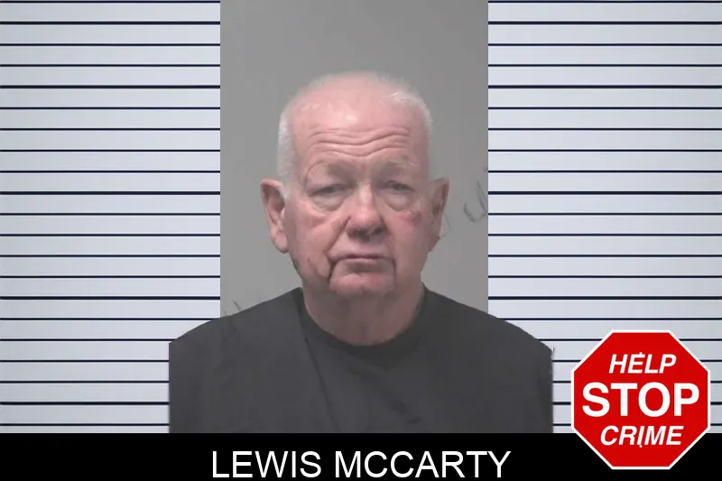 Lewis McCarty mugshot