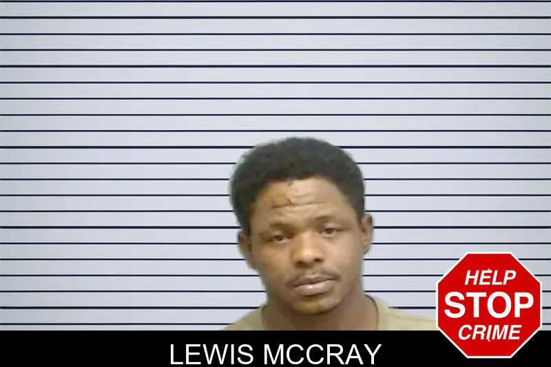 Lewis McCray mugshot