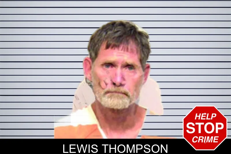 Lewis Thompson mugshot