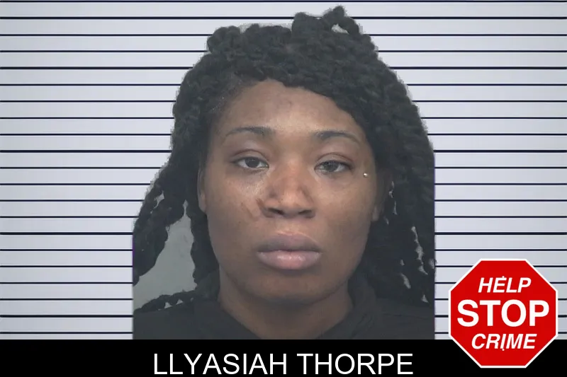Llyasiah Thorpe mugshot