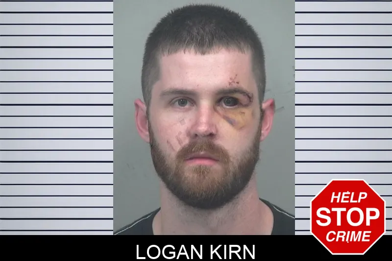 Logan Kirn mugshot