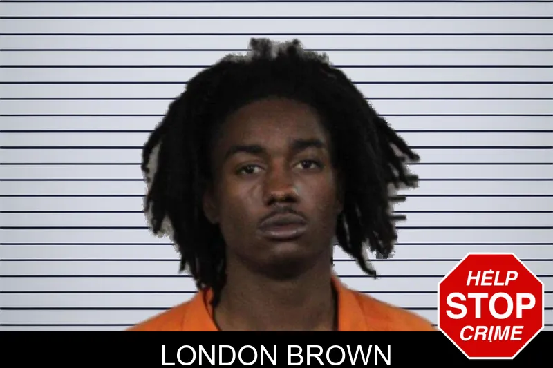 London Brown mugshot