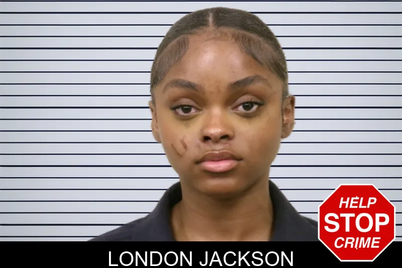 London Jackson mugshot
