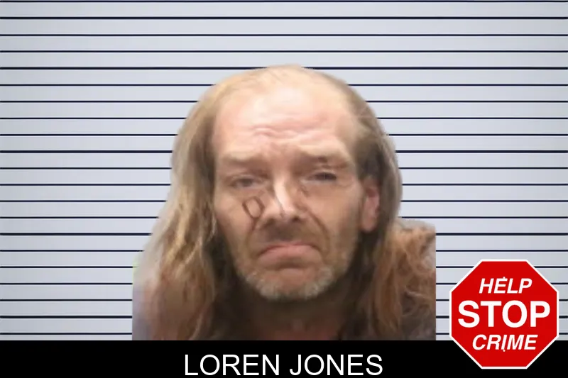 Loren Jones mugshot