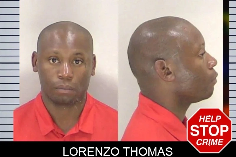 Lorenzo Thomas mugshot
