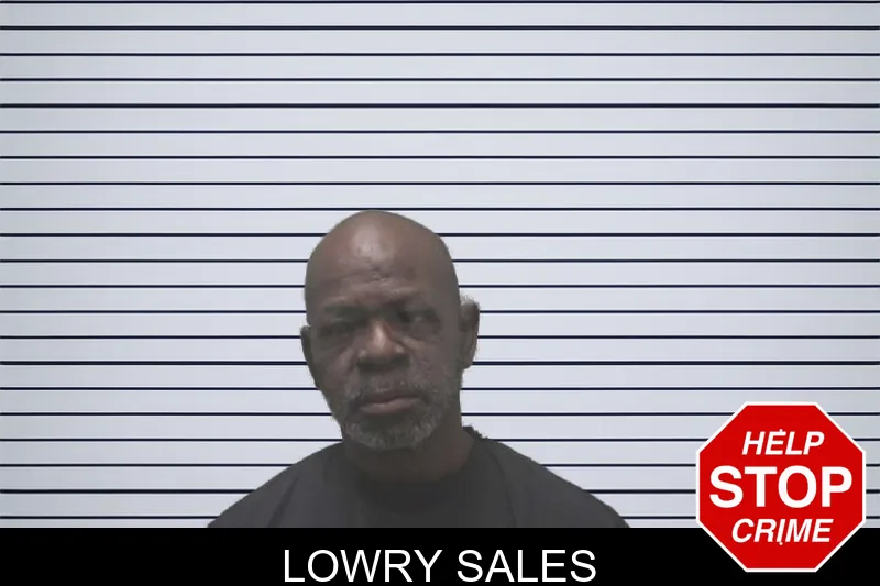 Lowry Sales mugshot