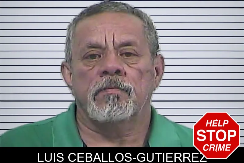 Luis Ceballos-Gutierrez mugshot