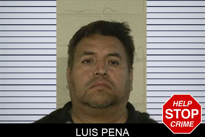 Luis Pena mugshot