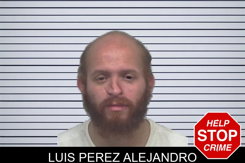Luis Perez Alejandro mugshot
