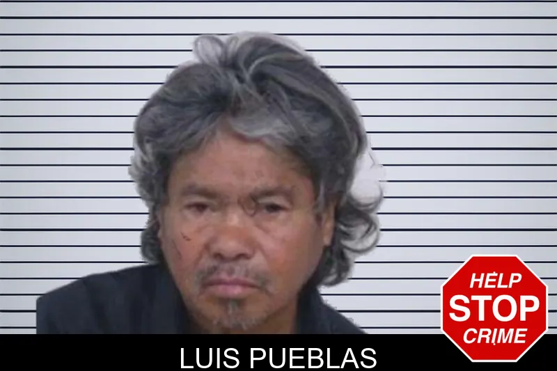 Luis Pueblas mugshot