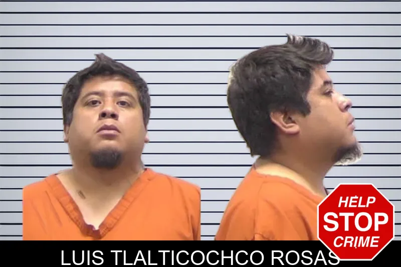 Luis Tlalticochco Rosas mugshot