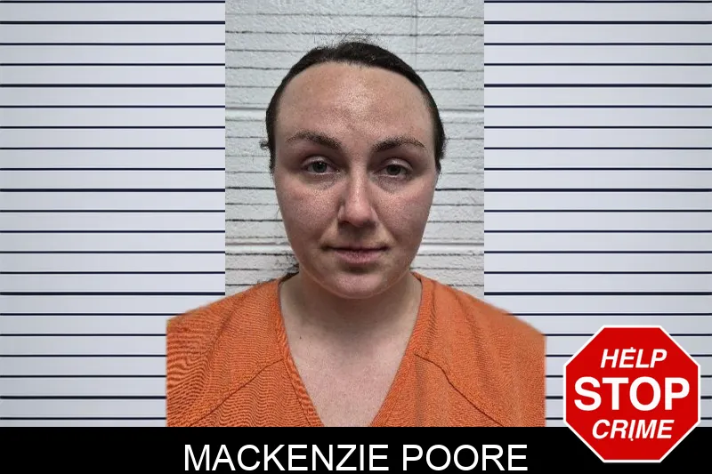 Mackenzie Poore mugshot