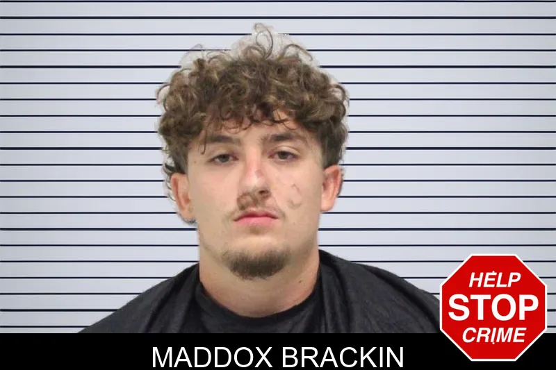 Maddox Brackin mugshot