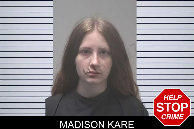 Madison Kare mugshot – Coweta County , Georgia Madison Kare mugshot