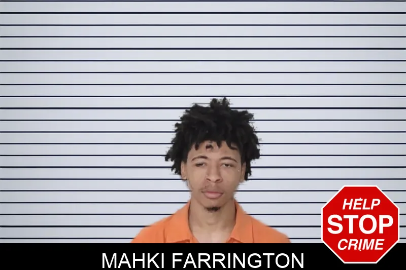 Mahki Farrington mugshot