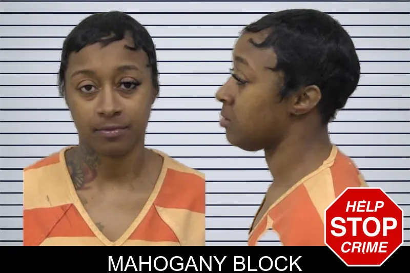 Mahogany Block mugshot – Paulding County , Georgia Mahogany Block mugshot