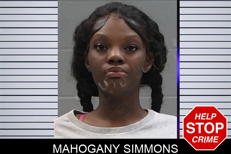 Mahogany Simmons mugshot