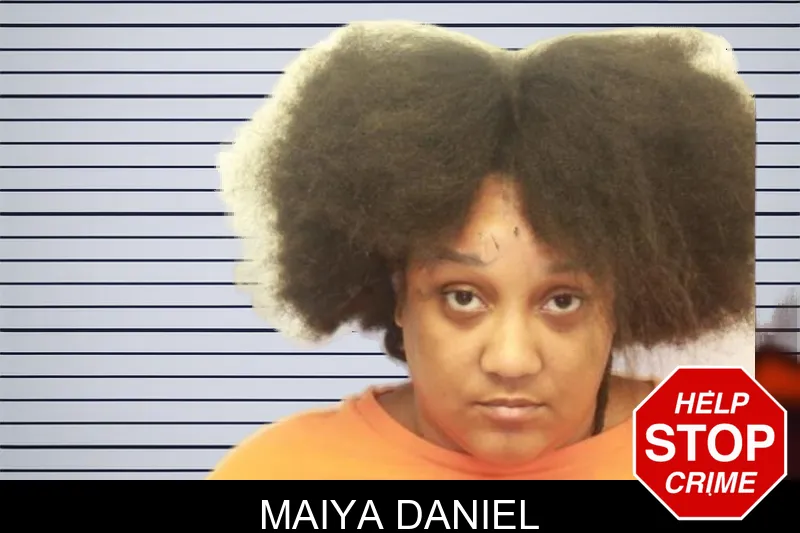 Maiya Daniel mugshot