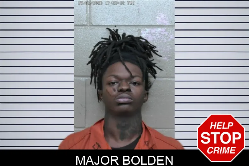 Major Bolden mugshot
