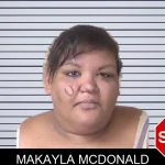 Makayla McDonald mugshot