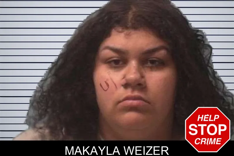 Makayla Weizer mugshot