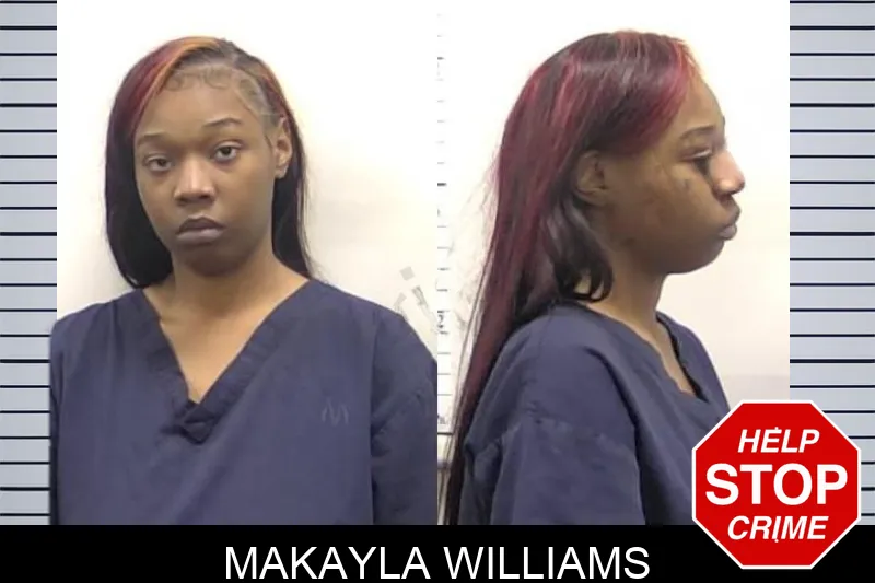 Makayla Williams mugshot