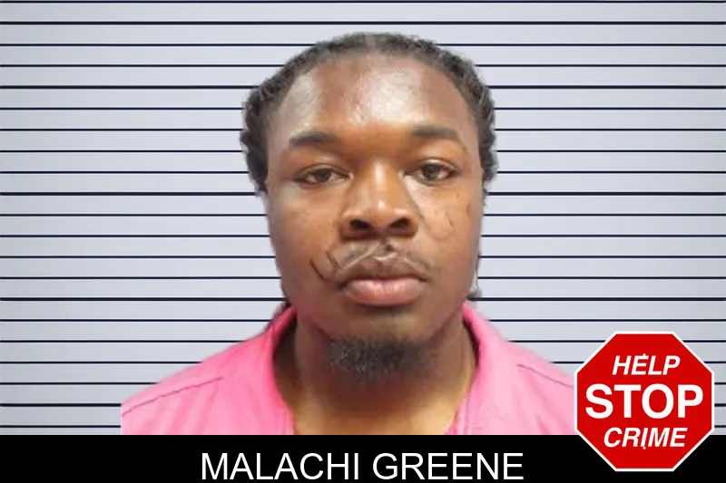Malachi Greene mugshot