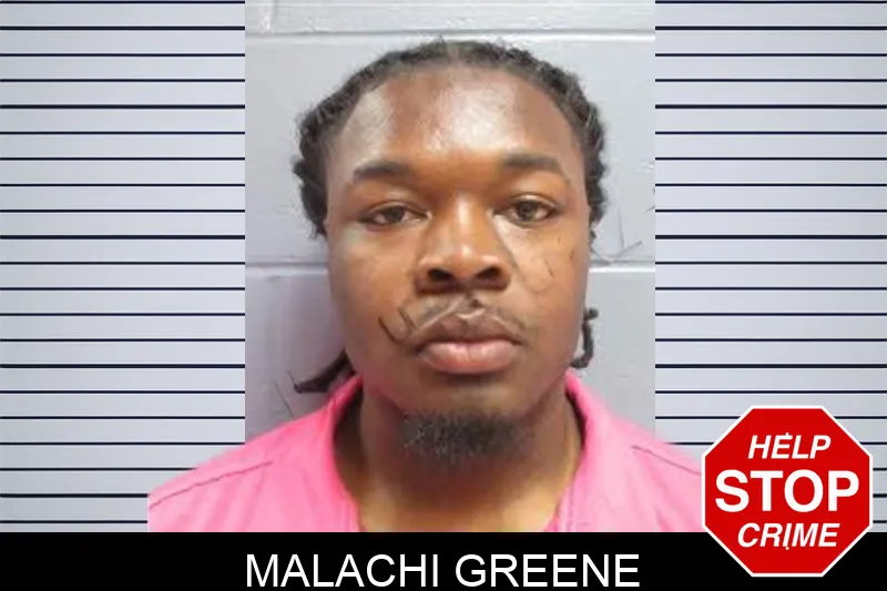 Malachi Greene mugshot